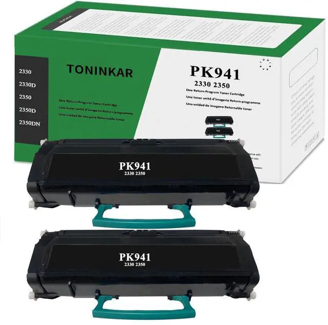 Main image of 2330dn Toner Cartridge 2330 2350dn Toner for 2350 2350D 2330D | 2 Pack, Replacement for Dell PK941 2350dn 2350 2330 Toner, for 2350dn 2330dn 2330d 2330dtn 2330 2350D 2350