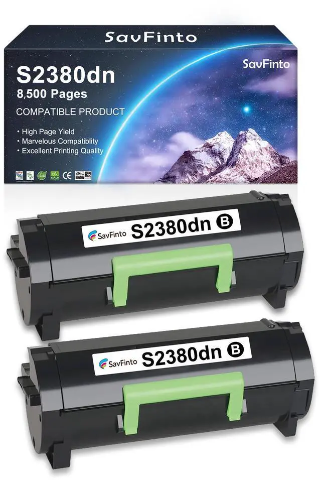 Main image of S2830 S2830dn GGCTW High Yield Toner Cartridge Replacement for Dell S2830 S2830dn 2830dn 2830 Printer (8,500 Pages, Black, 2-Pack)