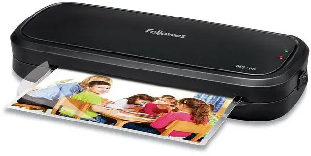 Main image of M5-95 Thermal Laminator Machine, 9.5", Easy to Use & Compact | Classroom Projects, Schools, Home & Office, Includes 10 Bonus Premium Laminating Pouches, Quick Warm Up, Laminates up to 5mil