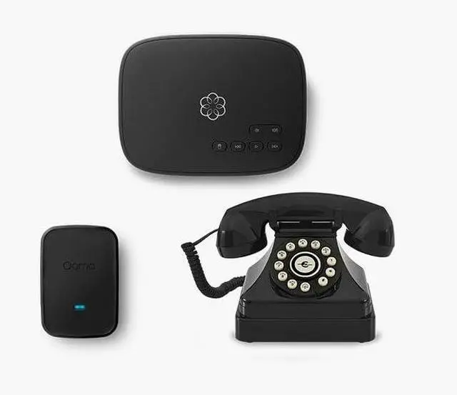 Main image of Telo Air 2 with Retro Kettle Phone Bundle. Rotary Inspired handset. Includes Free Home Phone Service, Pay only Taxes and fees. Unlimited Nationwide Calling. Call on The go with Free Mobile app