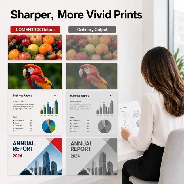 Alt view image 5 of 7 - High Yield GPR53 GPR-53 Black, Cyan, Magenta, Yellow Toner Cartridge (4-Pack) Loment Replacement for Canon GPR 53 Toner ImageRunner Advance C3325 C3325i C3330 C3330i C3525i C3530i Printer