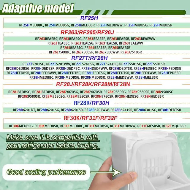 Alt view image 4 of 7 - DA97-14474C, DA97-14474A Ice Container, DA97-12604D Ice Bucket Compatible with Samsung RF25, RF263, RF265, RF28, etc Series Refrigerators. Part Number: DA97-21040A, AP6034185, etc