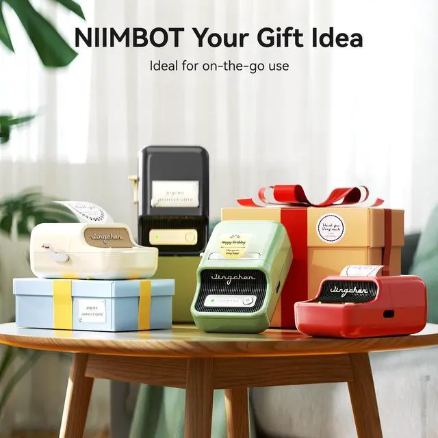 Alt view image 7 of 7 - B21 Label Maker, Portable Bluetooth Label Printer for Small Business, Sticker Maker with Tape for Gift Barcode, Clothing, Retail, Bakery, Mailing, Candles, Jewelry, Craft Organizing,White