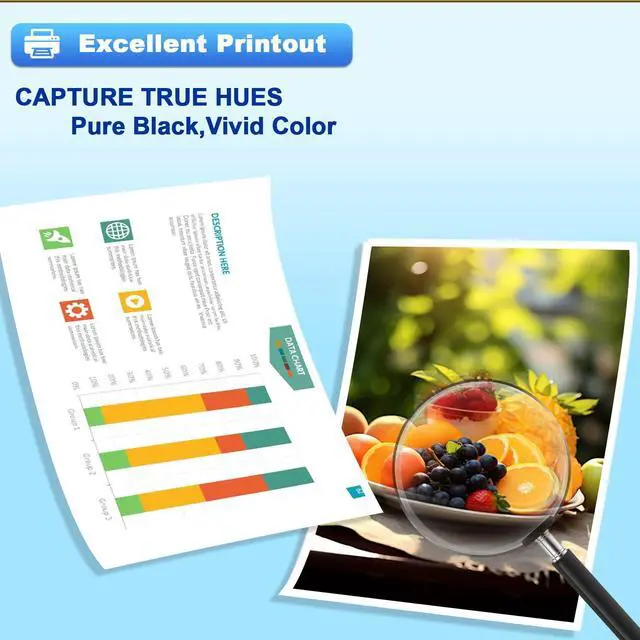 Alt view image 4 of 7 - 414X Toner Cartridges 4 Pack with Chip Replacement for HP 414A 414X W2020X W2020A for Color LaserJet Pro MFP M479fdw M479fdn M454dw M454dn LaserJet M479 M454 Printer(B/C/Y/M Color)