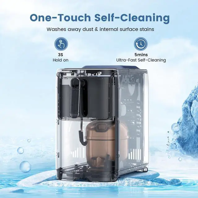 Alt view image 3 of 7 - Bullet Ice Maker, 18Lbs/Day Compact Countertop Ice Makers, Removable Lid Easy to Clean, Fast 6Pcs Bullet Ice in 8 Mins, Self-Cleaning & Low Noise for Office, Bedroom, RV(Black)