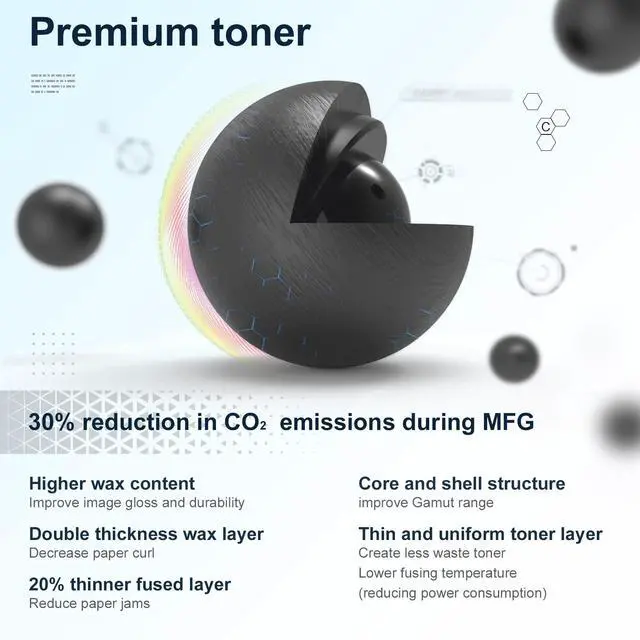Alt view image 4 of 7 - CF226X Toner Compatible for HP 26X Toner Cartridge High Yield Black 4-Pack | Compatible for Pro M402n M402dn M402d M402dw MFP M426dw M426fdw M402 M426 Printer