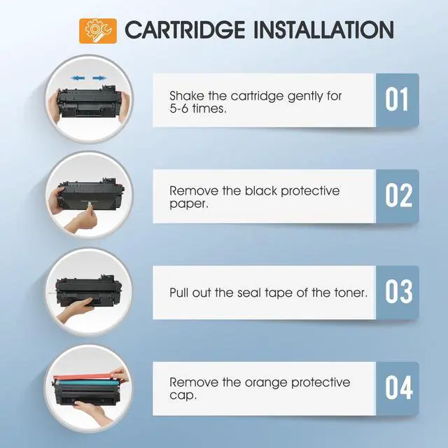 Alt view image 5 of 6 - 120 Black Toner Cartridge for Canon D1120 D1550 CRG-120 CRG120 High Yield | Compatible for Canon ImageCLASS D1120 D1550 D1150 D1320 D1350 D1520 D1100 D1370 D1180 D1170 MF6680DN MF417dw 4-Pack Printer