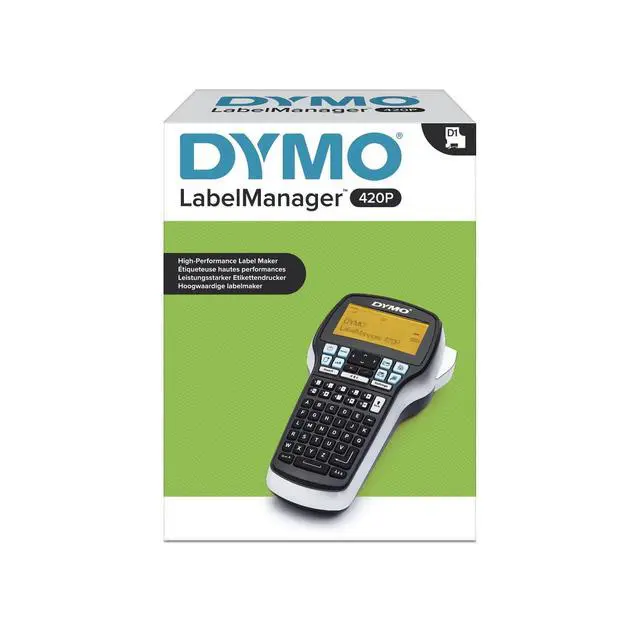 Alt view image 2 of 3 - LM 420P ABC, Handheld use Label Maker | LabelManager 420 P, tape widths 9/12/19 mm