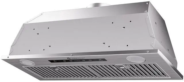 Main image of 30 Inch Range Hood Insert 1000 CFM Built-in Kitchen Vent Hood Stainless Steel Ducted/Ductless Convertible, 3-Speed Touch Control with LED Lights and Baffle Filters for Kitchen Ventilation