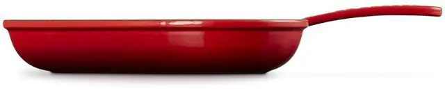 Alt view image 4 of 7 - Enameled Cast Iron Traditional Heart Skillet, 10.25, Cerise