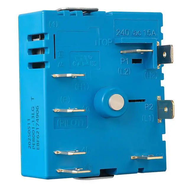 Alt view image 2 of 7 - PER001-13S T, PER001-13LG T OEM Range Switch Rotary Replacement for LG Electric Range EBF62174901, EBF62174906