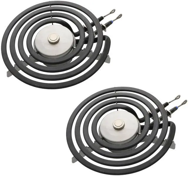 Main image of WB30X31058 4 Turn 6" Oven Range Safety Sense Surface Heat Element 240V 1500W Sensor Replacement for GE AP6833461, 4929234, PS12702985 (Two 6")