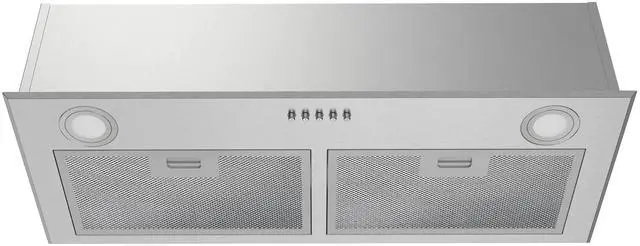 Main image of Range Hood 28 Inch, Built-in Stainless Steel Kitchen Vent Hood with 450 CFM, 3 Speed Exhaust Fan, 2 LED Lights & Button Control, Ducted/Ductless Convertible