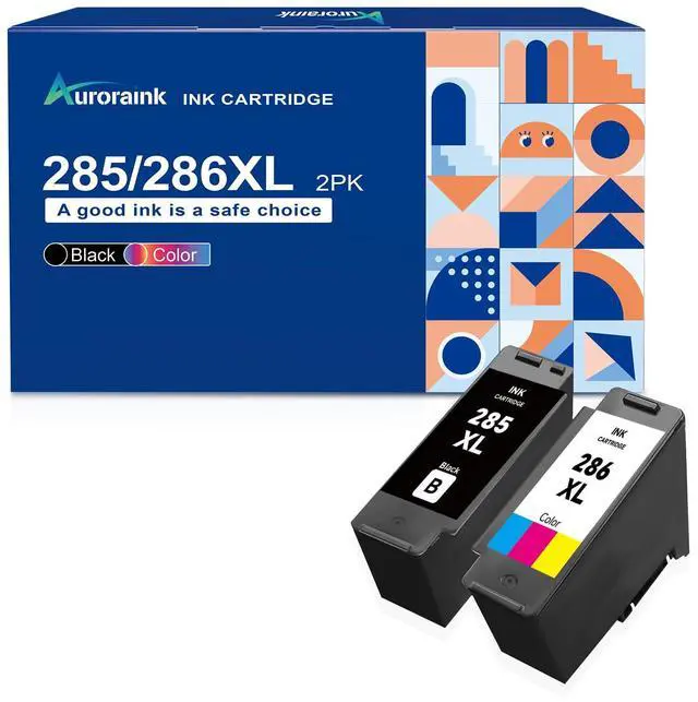 Main image of 285XL 286XL Remanufactured Ink Cartridges Replacement for Canon 285 286 PG-285XL CL-286XL Ink Cartridges for Pixma TR7820, TS7720, TS7722 Inkjet Printer (Black and Color Combo Pack)