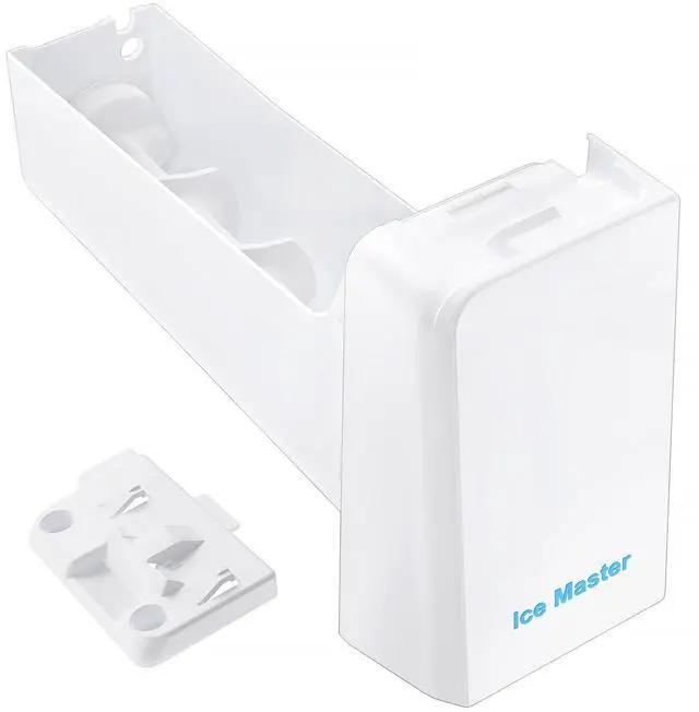 Main image of Upgraded DA97-14474C Ice Bucket Compatible with Samsung Ice Maker DA97-14474A Samsung Ice Bucket Replacement DA97-12604D RF28HMEDBSR RF265BEAESR RF263BEAESR RF25HMEDBSR Ice Maker Tray Ice Container