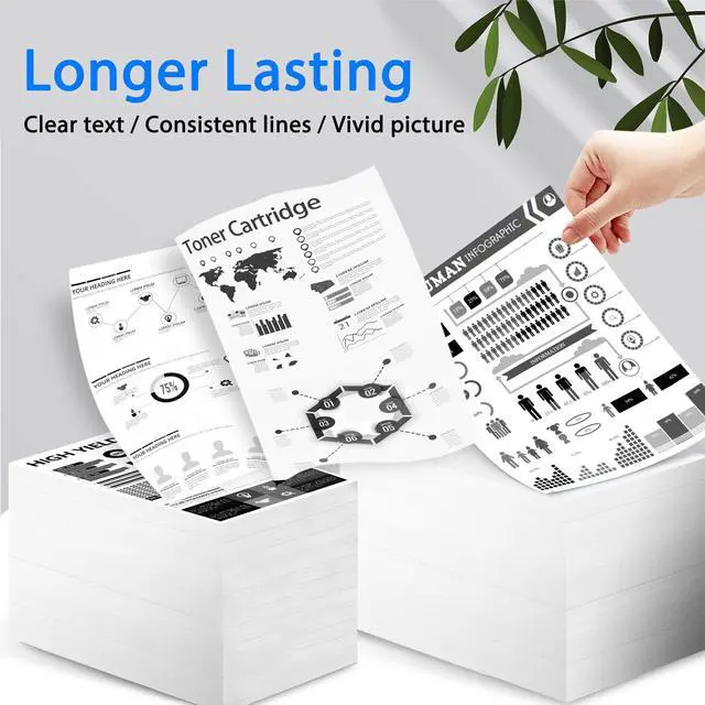 Alt view image 4 of 7 - MLT-D116S Black Toner Cartridge (2-Pack) Replacement for Samsung D116S | MLTD116S Toner Cartridge Black for SL-M2625D, 2626, 2825DW, 2836, 2675, 2676, 2875DW, 2876, 2885FW, 2886 (SU844A) Printer