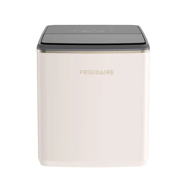 Alt view image 2 of 7 - Countertop Ice Maker, 26 lbs per Day Fast Bullet Ice Making Machine with Touch Display, 9 Pieces in 715 Minutes, Portable Ice Machine for Home Kitchen, Office & RV, Vanilla