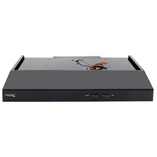 Alt view image 5 of 7 - RV Range Hood | Charcoal Filter & LED Light | Black