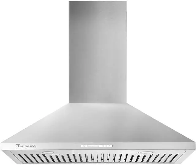 Main image of RHWMP30S 30" Wall Mounted Hood, 3 Speed Fan, LED Lights, Push Button Control, Stainless Steel