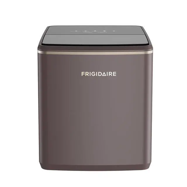 Alt view image 7 of 7 - Countertop Ice Maker, 26 lbs per Day Fast Bullet Ice Making Machine with Touch Display, 9 Pieces in 715 Minutes, Portable Ice Machine for Home Kitchen, Office & RV, Mauve