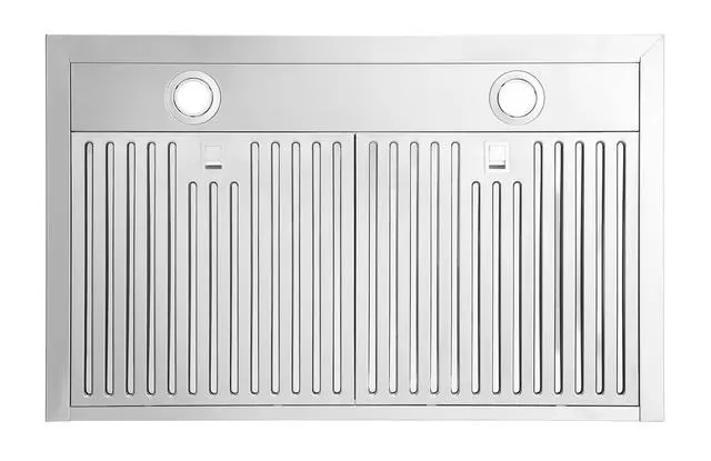 Alt view image 6 of 7 - RHWMP30S 30" Wall Mounted Hood, 3 Speed Fan, LED Lights, Push Button Control, Stainless Steel