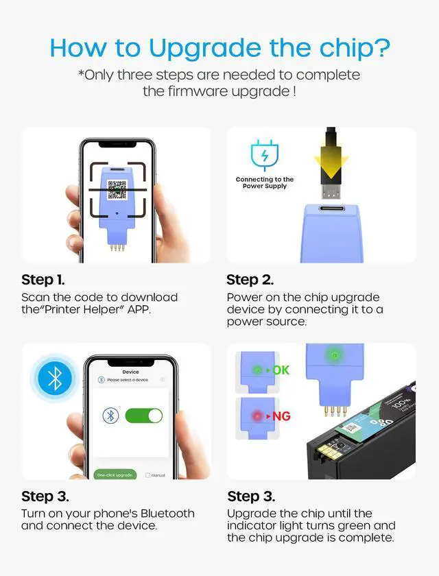 Alt view image 6 of 7 - Ink Cartridges High Yield Compatible Replacement with HP PageWide | Compatible 477dw/dn, 577dw/z, 452dn/dw, 552dw, P55250/P57750, 3.5K black/3K color pages, Business-grade pigment ink