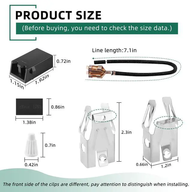 Alt view image 3 of 7 - Black Burner Drip Pans 5304430149(6")5304430150(8") Electric Stove Burners MP15YA(6") MP21YA(8")330031 Surface Element Receptacle Compatible for Frigi-daire Ken-more Cro-sley Tap-pan by