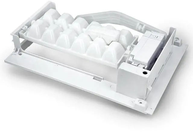 Main image of Upgraded AEQ72909603 AEQ72909602 Refrigerator Ice Maker Assembly, Compatible with LG Refrigerators, Replacement for 2216335 AH3617225 EA3617225, 12 Cube Flex Tray Kit, Half Year