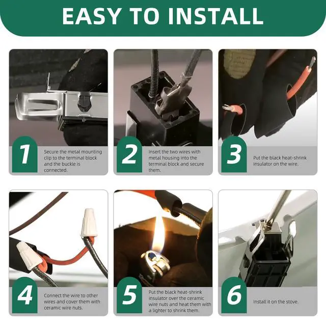 Alt view image 6 of 7 - Black Burner Drip Pans 5304430149(6")5304430150(8") Electric Stove Burners MP15YA(6") MP21YA(8")330031 Surface Element Receptacle Compatible for Frigi-daire Ken-more Cro-sley Tap-pan by
