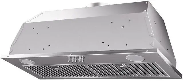 Main image of 30 Inch Range Hood Insert 1000 CFM Built-in Kitchen Vent Hood Stainless Steel Ducted/Ductless Convertible Exhaust Hood with Button Control, LED Lights for Kitchen Ventilation