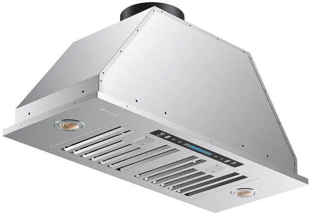 Main image of 30 inch Insert Range Hood, Ducted/Ductless Convertible Duct Vent Hood | Low Noise Stainless Steel Kitchen Hood with 4 Speed Gesture Sensing&Touch Control Panel
