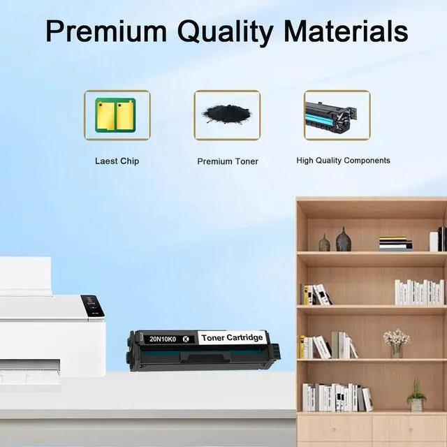 Alt view image 3 of 7 - 20N10K0 Black Toner Cartridge Use for CS331 CS431 CX331 CX431 Printers (1,500 Pages)