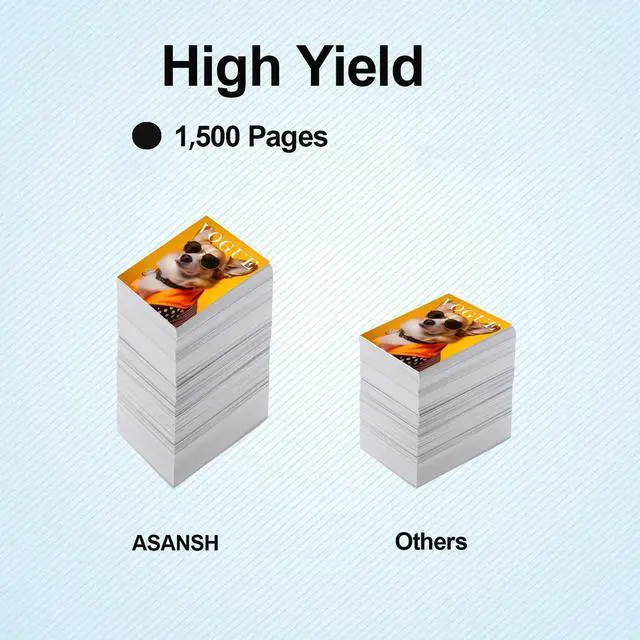 Alt view image 4 of 7 - 20N10K0 Black Toner Cartridge Use for CS331 CS431 CX331 CX431 Printers (1,500 Pages)