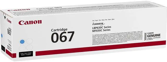 Main image of 067 Toner Cartridge 1 Piece(s) Original Cyan