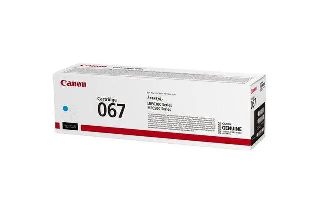 Alt view image 4 of 4 - 067 Toner Cartridge 1 Piece(s) Original Cyan