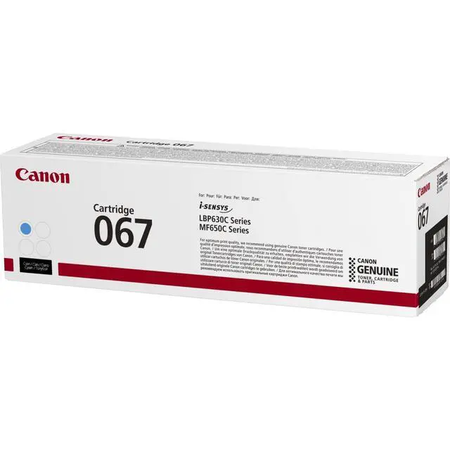 Alt view image 3 of 4 - 067 Toner Cartridge 1 Piece(s) Original Cyan