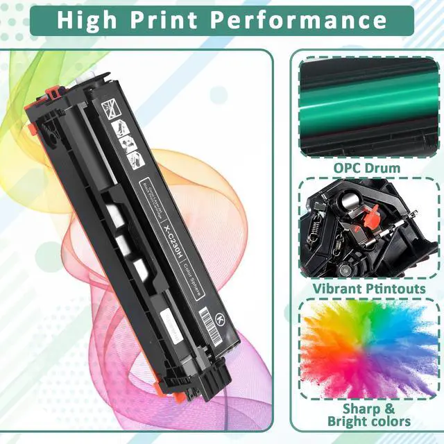 Alt view image 6 of 7 - C230 C235 Black Toner Cartridge (with Chip) for Xerox,Replacement 006R04391 High-Yield 5500 Pages Ink Cartridge,Compatible with Xerox C235DNI/C230DNI Color Printer 006R04383 Standard Capacity (Black)