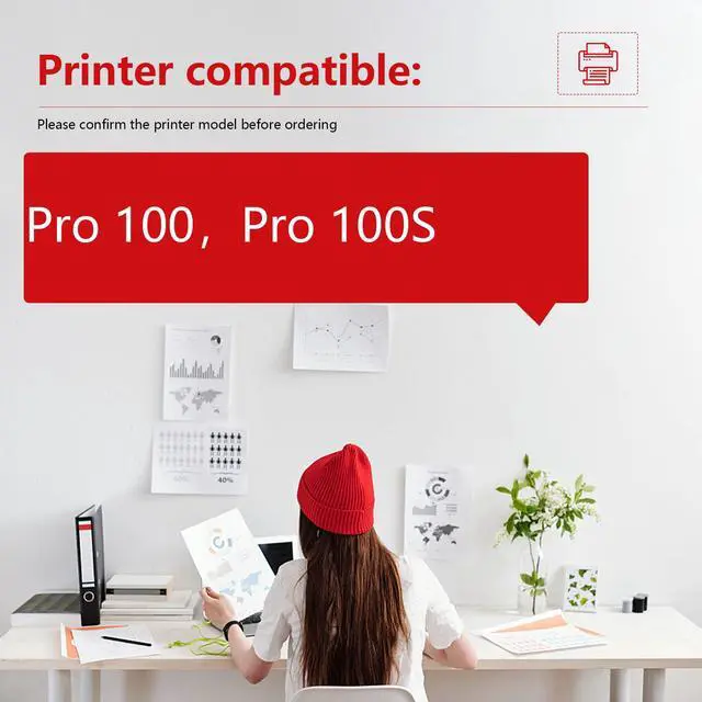 Alt view image 2 of 7 - CLI-42 CLI42 Ink Cartridges 8-Pack Compatible CLI 42 Ink Use for Pixma Pro-100 Pro 100 Pro-100S Printers (Black,Grey,Cyan,Light Grey,Photo Cyan,Magenta,Photo Magenta,Yellow)