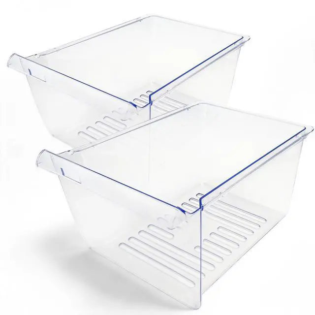 Main image of WP2256704, 2256704 Refrigerator Crisper Drawer Compatible with whirlpool, kenmore, amana, maytag: WRT518SZFM00, WRT518SZFM02, W8RXEGMWB01, WRT518SZFG00 etc. Crisper Pan 1469225, PS11739936, AP6006849