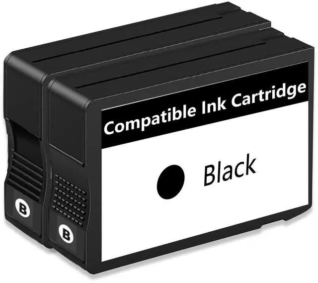 Main image of Remanufactured Ink Cartridges Replacement with V21.3.1 Chips (Black, 2-Pack)