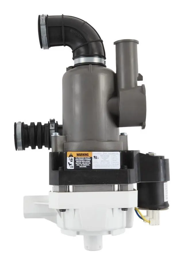 Alt view image 2 of 6 - W11414076 Genuine OEM Dishwasher Pump and Motor Assembly Replacement Part - Replaces W11122133