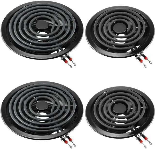 Main image of Electric Stove Burner Drip Pans and Electric Stove Burner by | Pans 318067041(6")318067051(8")5304430149 5304430150+Burner MP15YA(6") MP21YA(8") Compatible for Frigi-daire Ken-more etc
