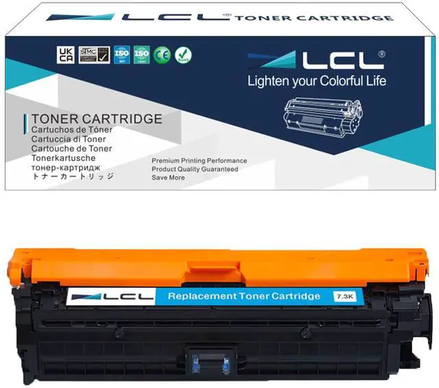 Main image of Remanufactured 307A Cyan Toner Cartridge Replacement for HP 307A CE741A for Color LaserJet CP5225 CP5225n CP5225dn Printer (1-Pack)