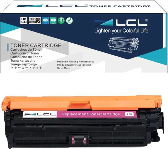 Main image of Remanufactured 307A Magenta Toner Cartridge Replacement for HP 307A CE743A for Color LaserJet CP5225 CP5225n CP5225dn Printer (1-Pack)