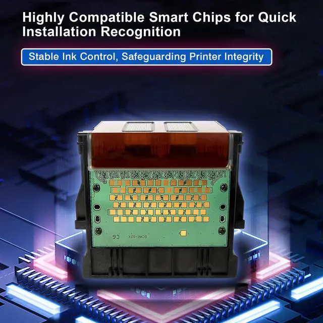Alt view image 4 of 7 - PF-05 Printhead Compatible with Canon iPF6300, iPF6300S, iPF6350, iPF6400, iPF6400S, iPF6400SE, iPF6450, iPF8300, iPF8300S, iPF8400, iPF8400S, iPF9400, Replacement for Canon PF-05 Printhead