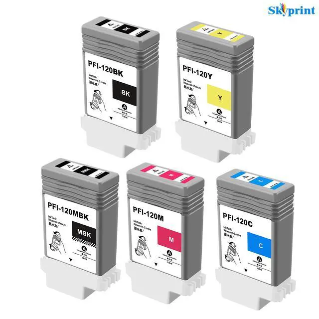 Alt view image 4 of 6 - TM-250 Ink PFI121 Pigment Ink Tank PFI-121M 120MBK 120BK 120C 120Y | Compatible with Canon PFI-121 use for Canon imagePROGRAF TM-250 TM-255 TM-350 TM-355 Printer Ink Tank