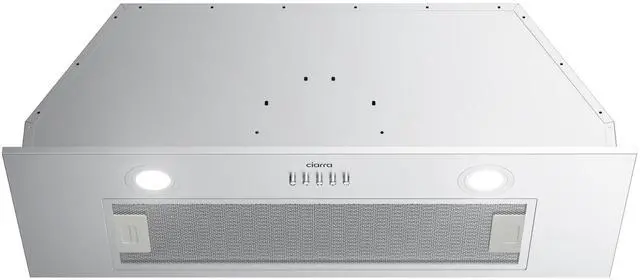 Main image of Range Hood Insert 30 inch 650CFM, Ducted/Ductless Convertible Duct, Built-in Kitchen Stove Hood with 3 Speed Button Controls, 8.5 Sones Low Noise, 2 LED Lights,Washable Filters