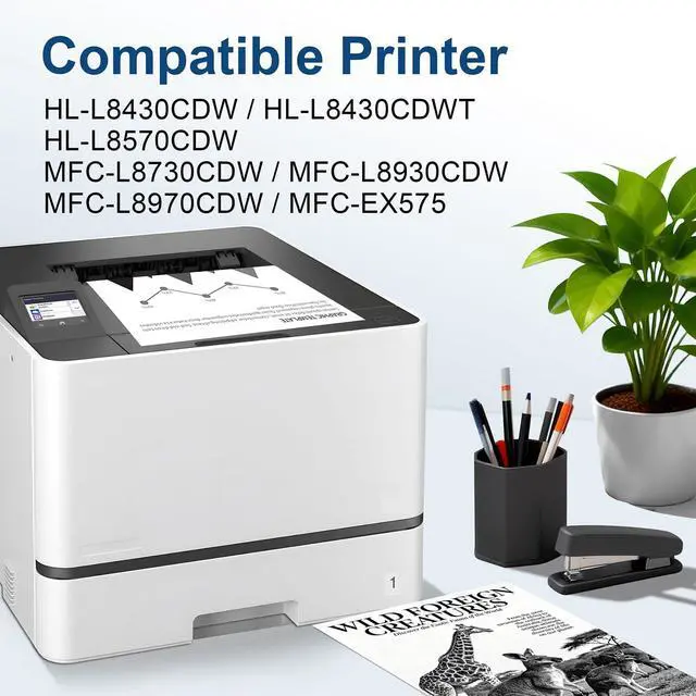 Alt view image 2 of 7 - TN635XL Black Toner Cartridge 635XL for MFC-L8930CDW HL-L8430CDW | Compatible for Brother TN635XLBK TN 635XL for HL-L8430CDW HL-L8430CDWT HL-L8570CDW MFC-L8730CDW MFC-L8970CDW Printer, 2 Pack