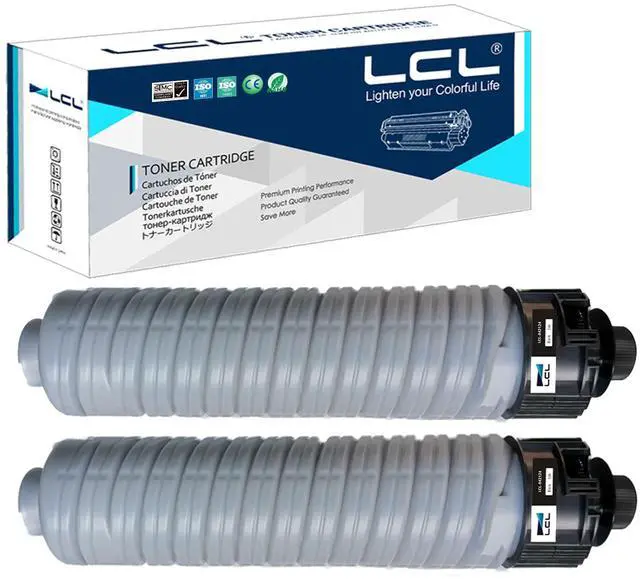 Main image of Compatible Toner Cartridge Replacement for Ricoh 842124 841993 MP 2554 MP 2555 MP 3054 MP 3055 MP 3554 MP 3555 MP 2554SP MP 3054SP MP 3554SP High Yield IM2500 IM3000 IM3500 (2-Pack Black)