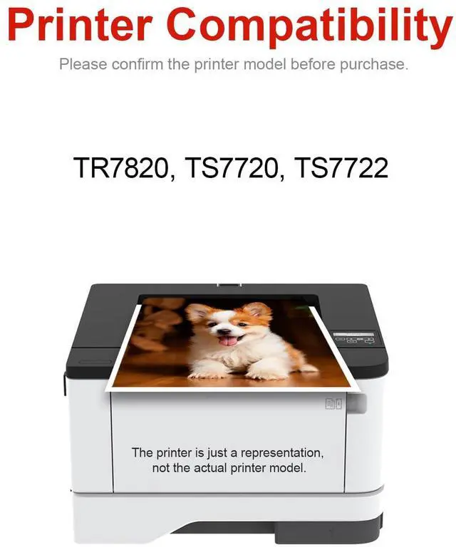 Alt view image 2 of 5 - 3 Pack PG-285XL CL-286XL Ink Cartridges Compatible for Pixma TR7820, TS7720, TS7722 Inkjet Printers (2Black, 1Color)